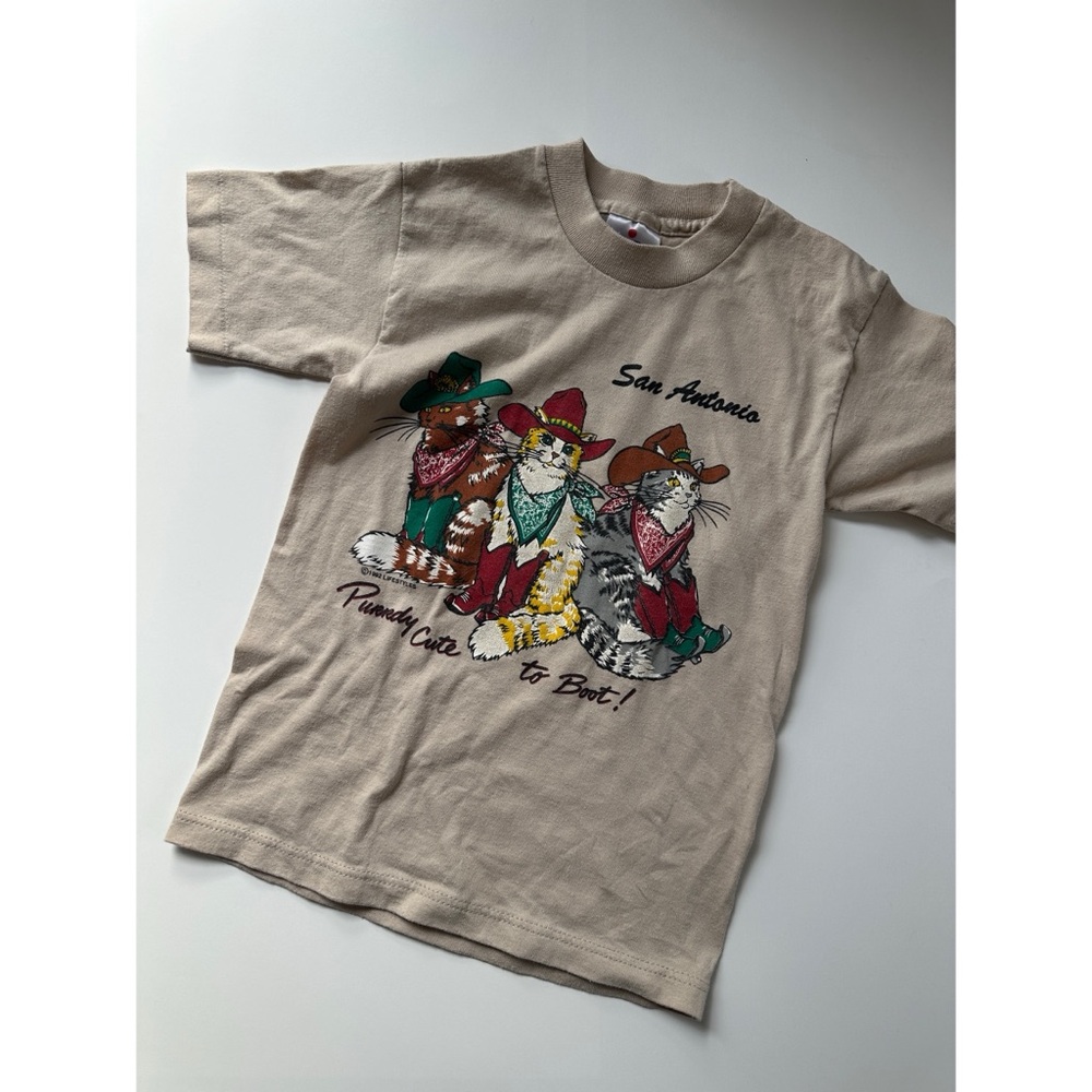 vintage purdy cute to boot tee youth s • 4/5y